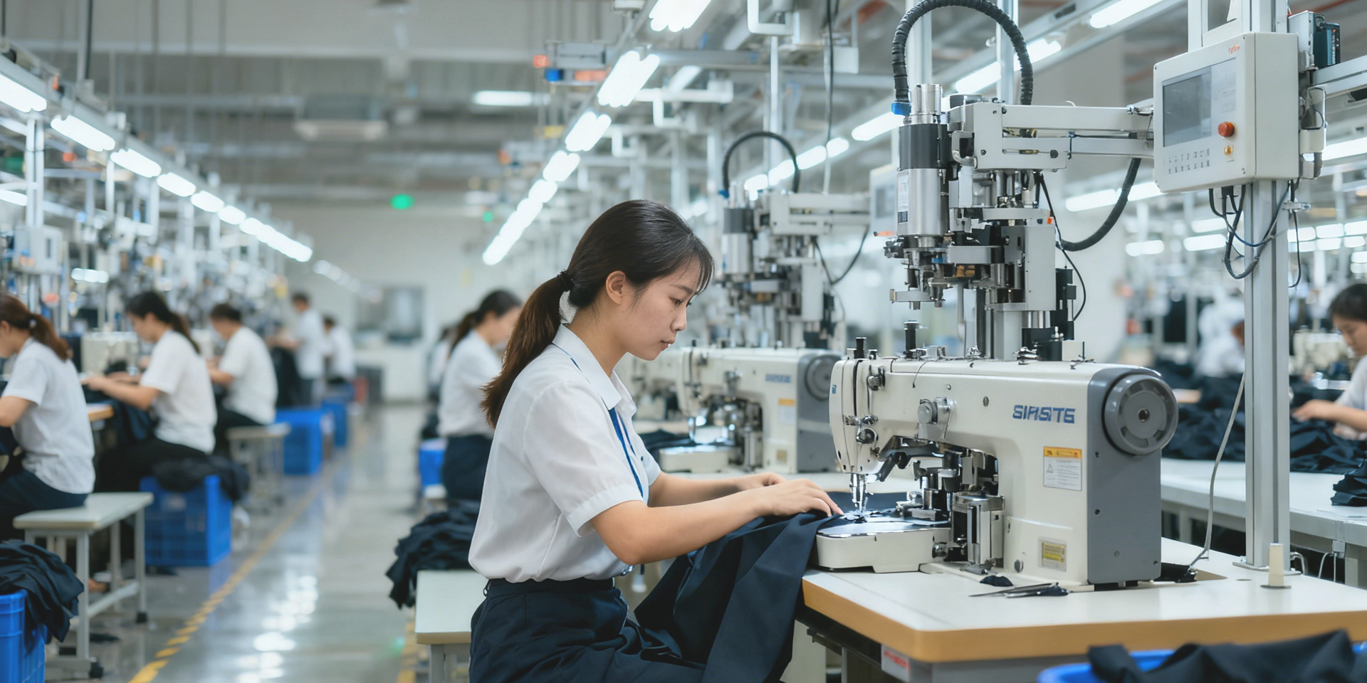 智能工厂，精准织就每寸匠心